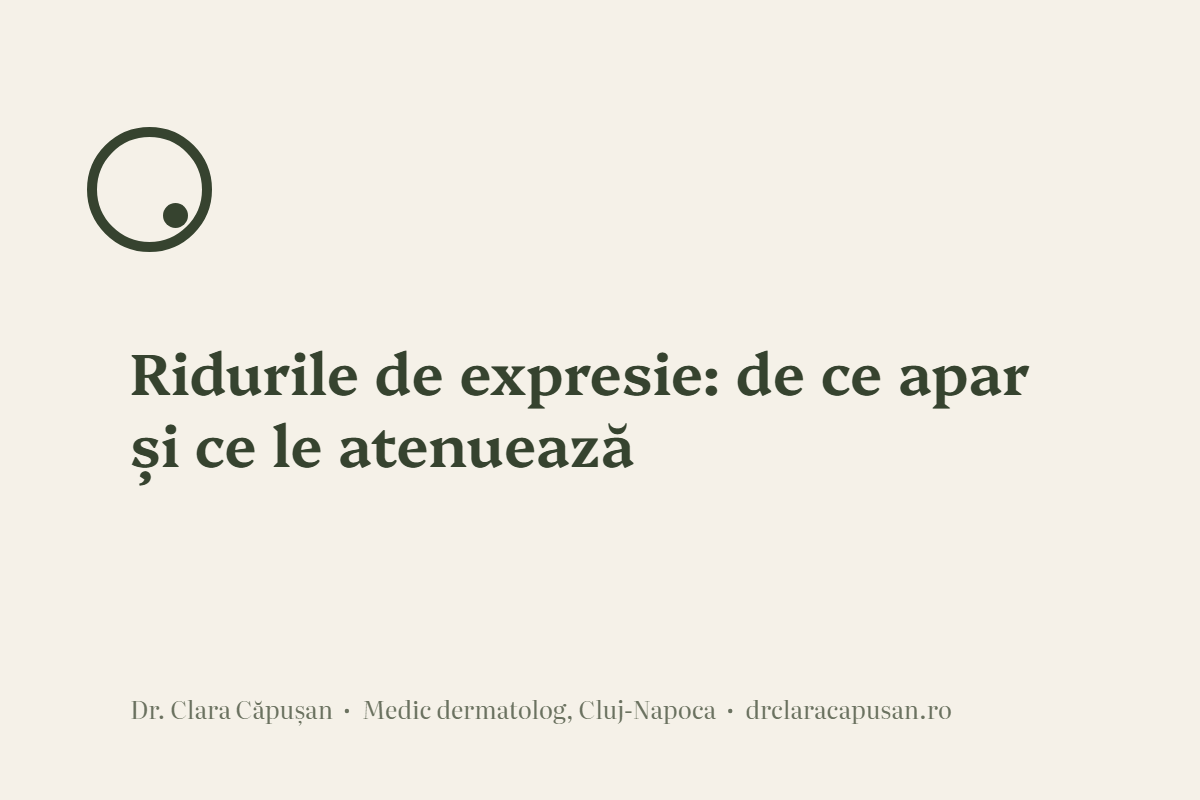 Ridurile de expresie: de ce apar și ce le atenuează